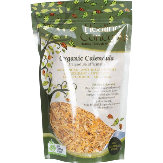 Healing Concepts Organic Calendula 30g - Cutprice Online