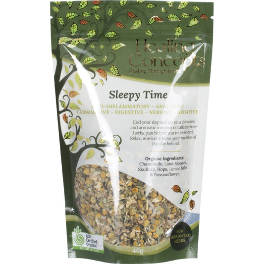 Healing Concepts Organic Blend Sleepy Time 40g - Cutprice Online