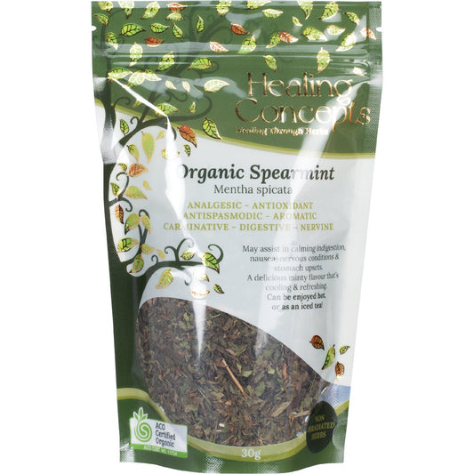 Healing Concepts Organic Spearmint 30g - Cutprice Online