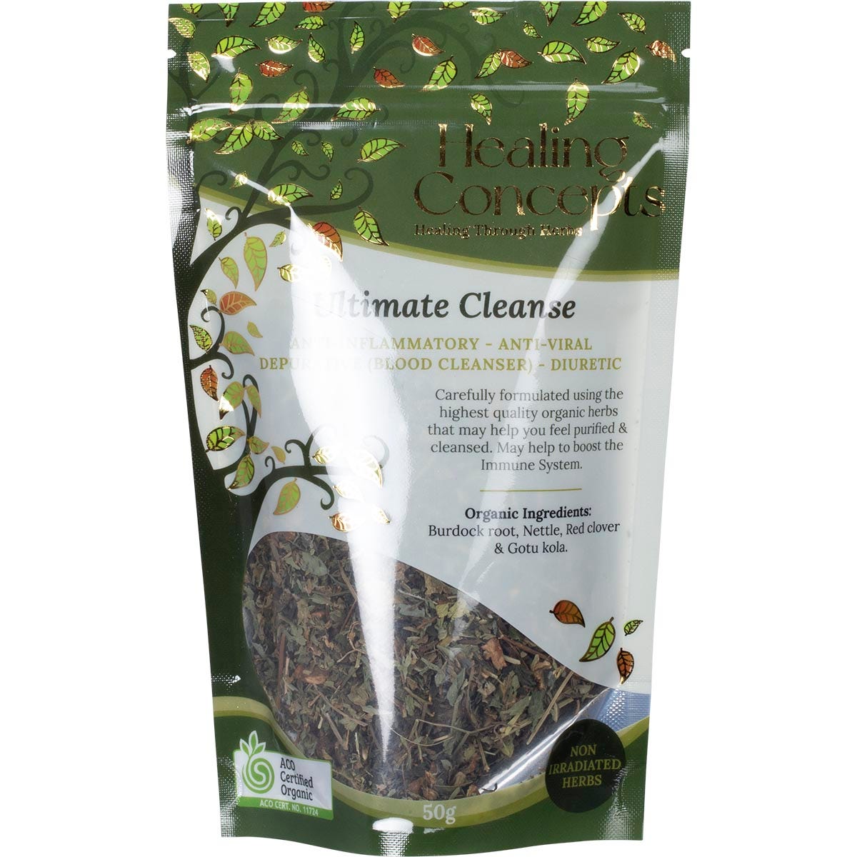 Healing Concepts Organic Blend Ultimate Cleanse 50g - Cutprice Online