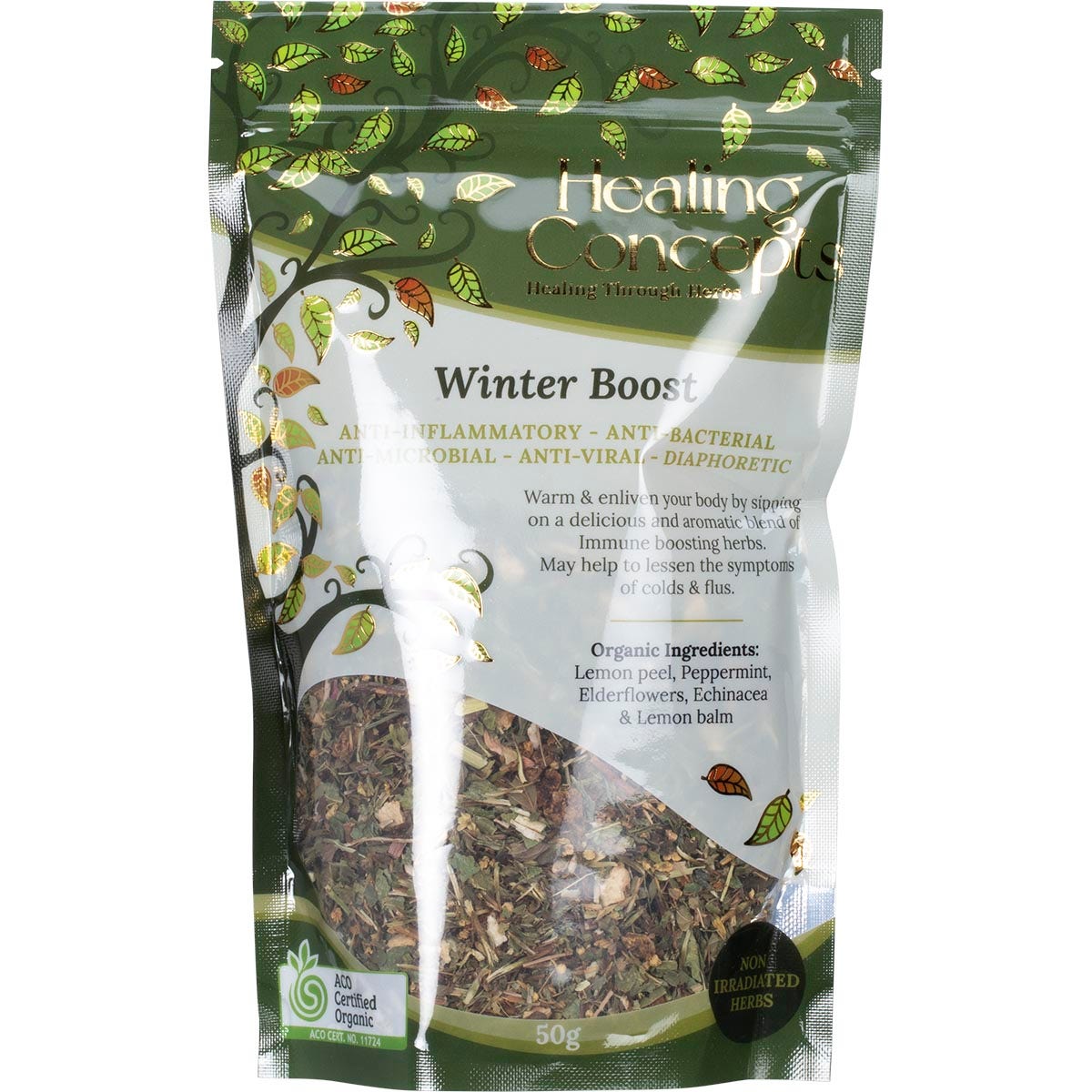 Healing Concepts Organic Blend Winter Boost 50g - Cutprice Online