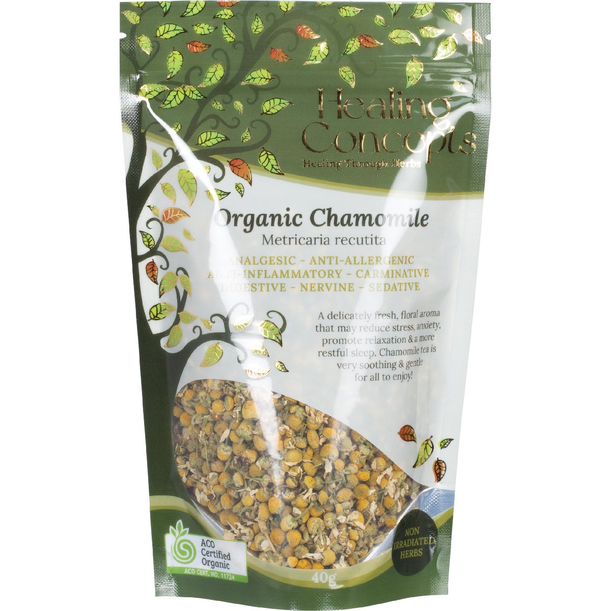 Healing Concepts Organic Chamomile 40g - Cutprice Online