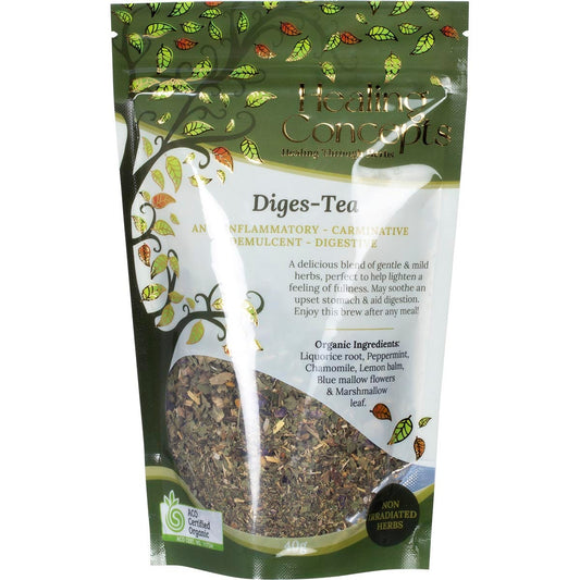 Healing Concepts Organic Blend Diges-Tea 40g - Cutprice Online