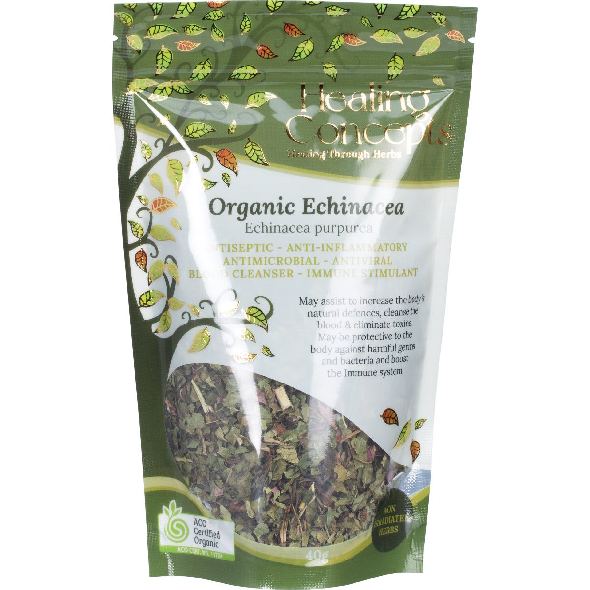 Healing Concepts Organic Echinacea 50g - Cutprice Online