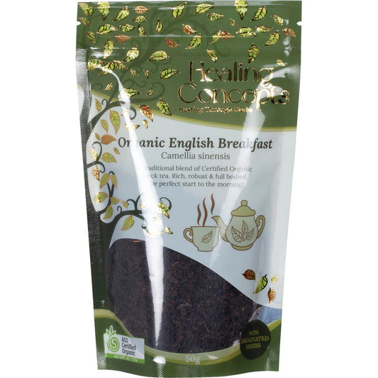 Healing Concepts Organic English Breakfast 50g - Cutprice Online