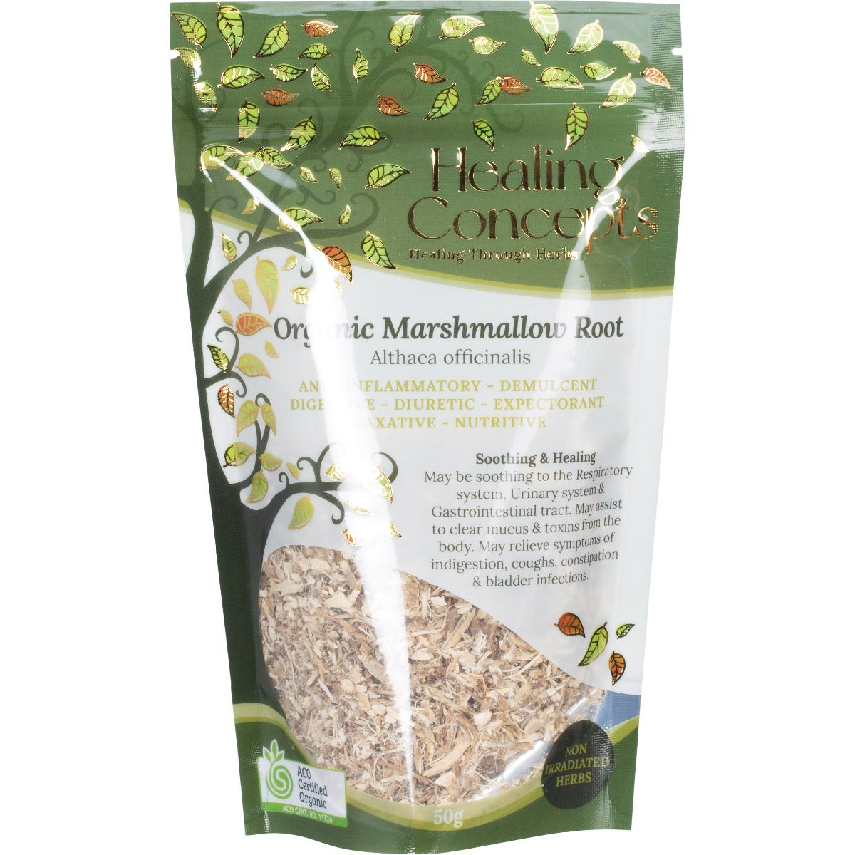 Healing Concepts Organic Marshmallow Root 50g - Cutprice Online