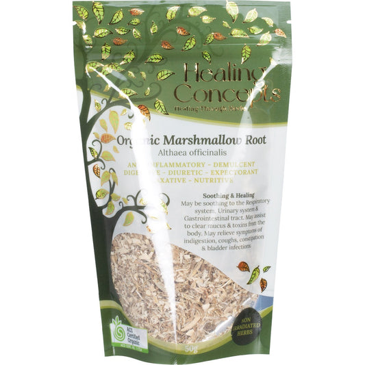 Healing Concepts Organic Marshmallow Root 50g - Cutprice Online