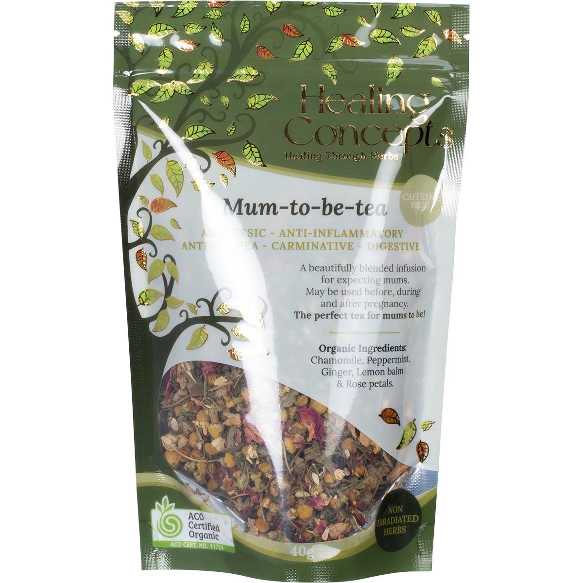 Healing Concepts Organic Blend Mum-To-Be-Tea 40g - Cutprice Online