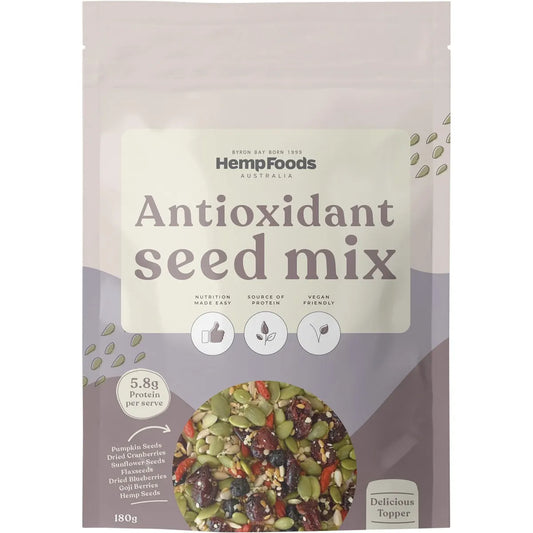 HEMP FOODS AUSTRALIA Antioxidant Seed Mix 5x180g - Cutprice Online