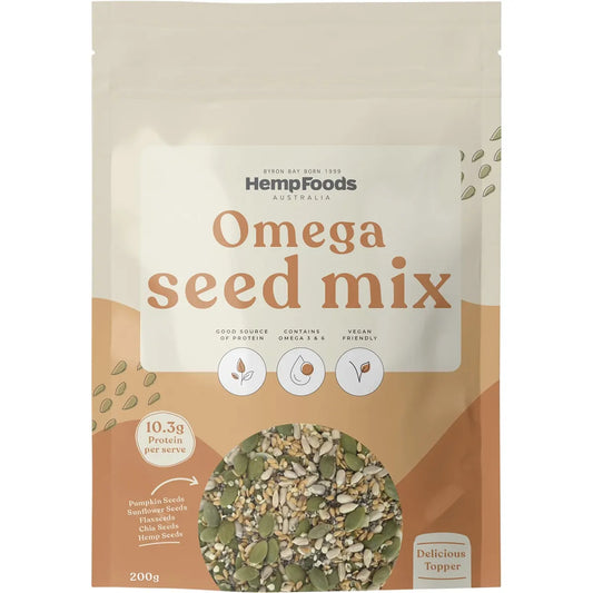 HEMP FOODS AUSTRALIA Omega Seed Mix 5x200g - Cutprice Online