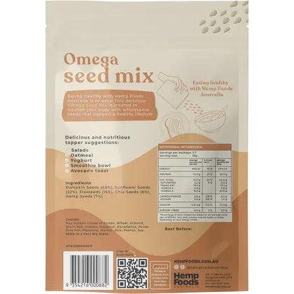 HEMP FOODS AUSTRALIA Omega Seed Mix 5x200g - Cutprice Online