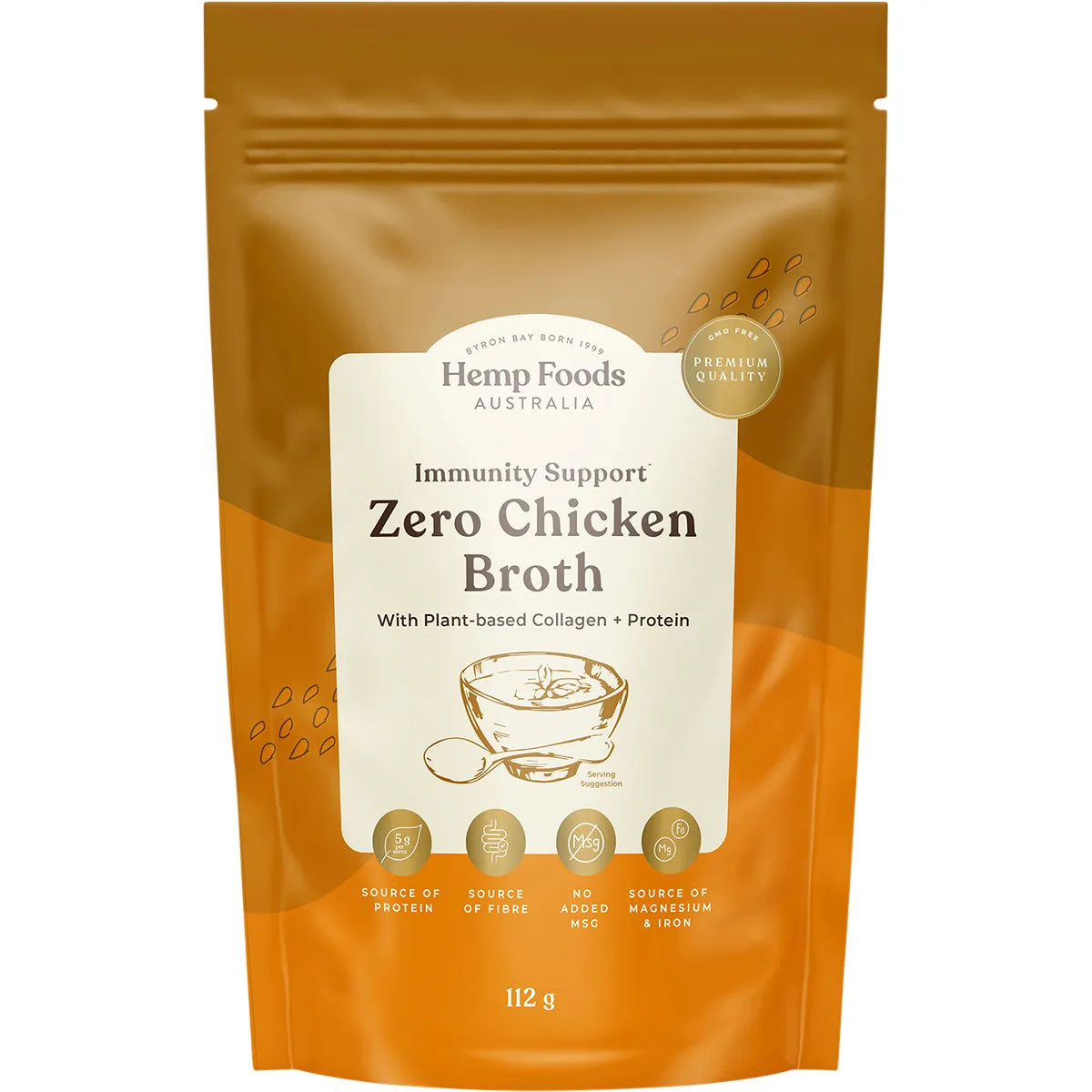 HEMP FOODS AUSTRALIA Zero Chicken Broth Immunity Support 112g - Cutprice Online