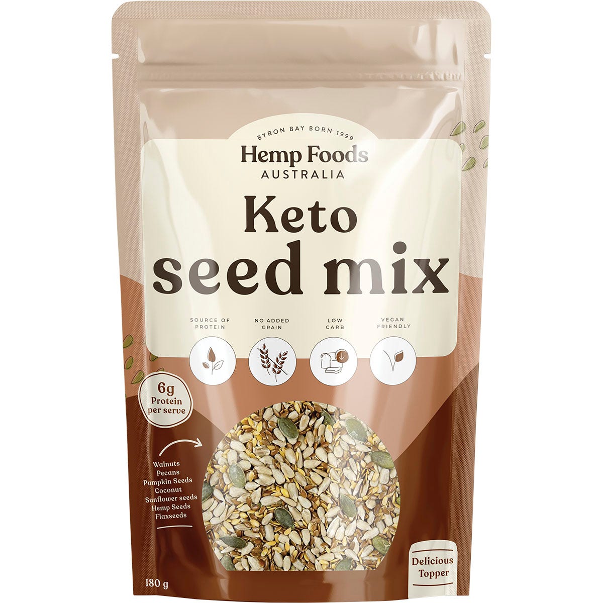 Hemp Foods Australia Keto Seed Mix 5x180g - Cutprice Online