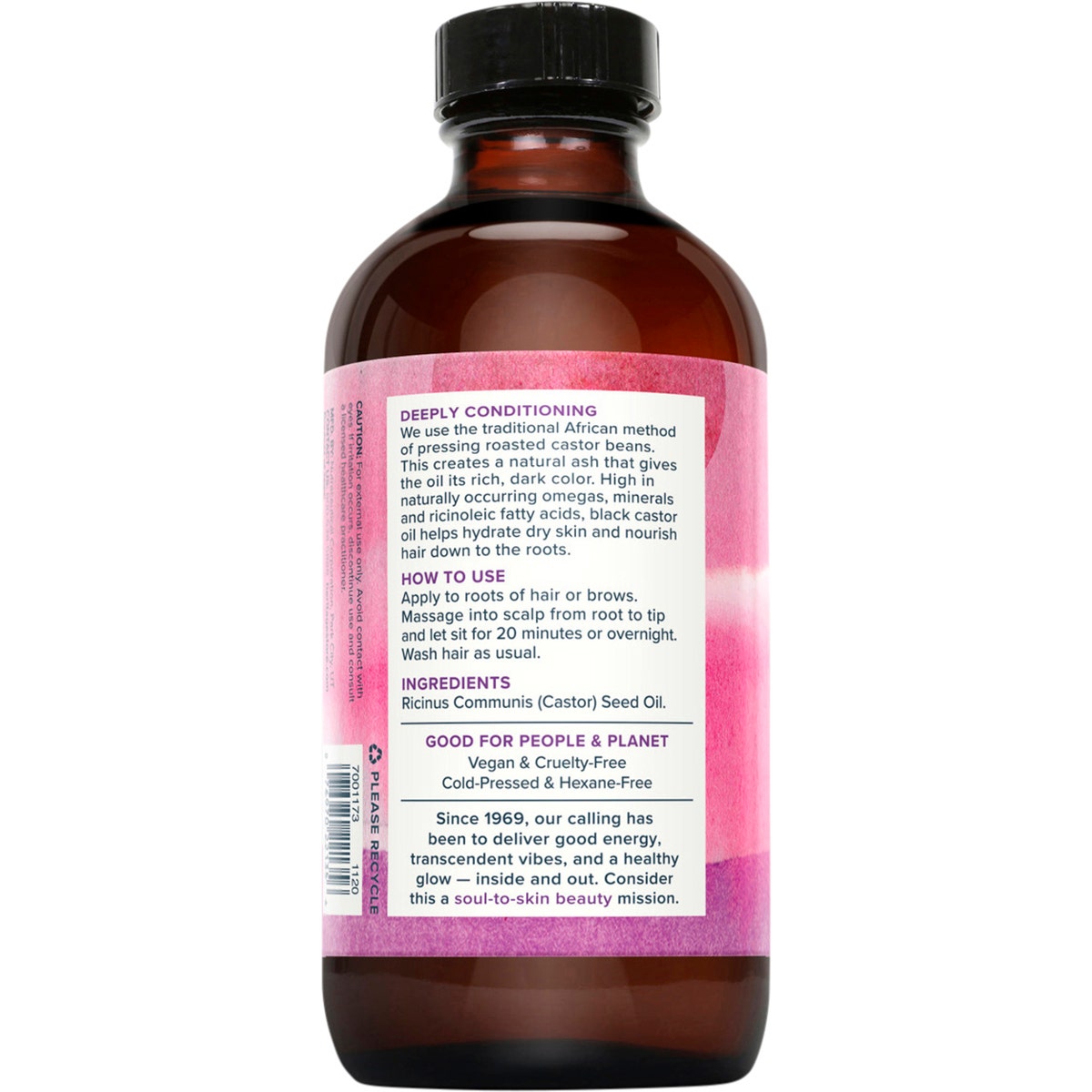 HERITAGE STORE Black Castor Oil 237ml - Cutprice Online