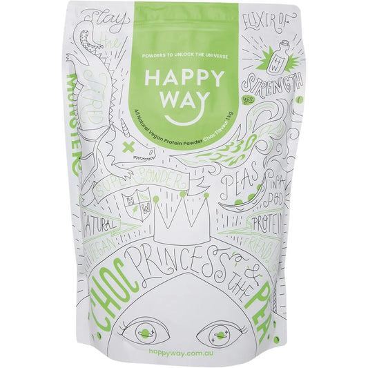 Happy Way Vegan Protein Powder Chocolate 1kg HAPPY WAY