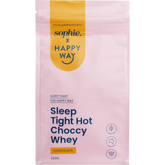 HAPPY WAY Sophie's Sleep Tight Hot Choccy Whey 200g - Cutprice Online