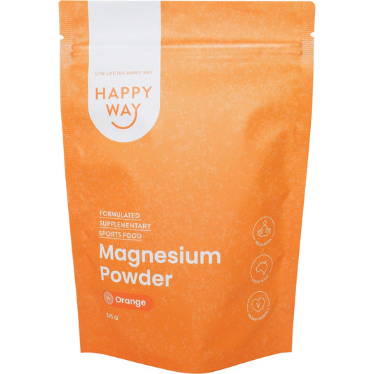 HAPPY WAY Magnesium Powder Orange 315g - Cutprice Online