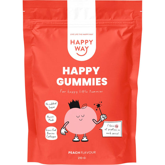 Happy Way Happy Gummies Peach 210g - Cutprice Online