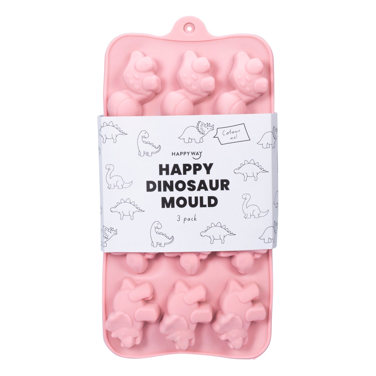 Happy Way Happy Dinosaur Mould 3pk - Cutprice Online
