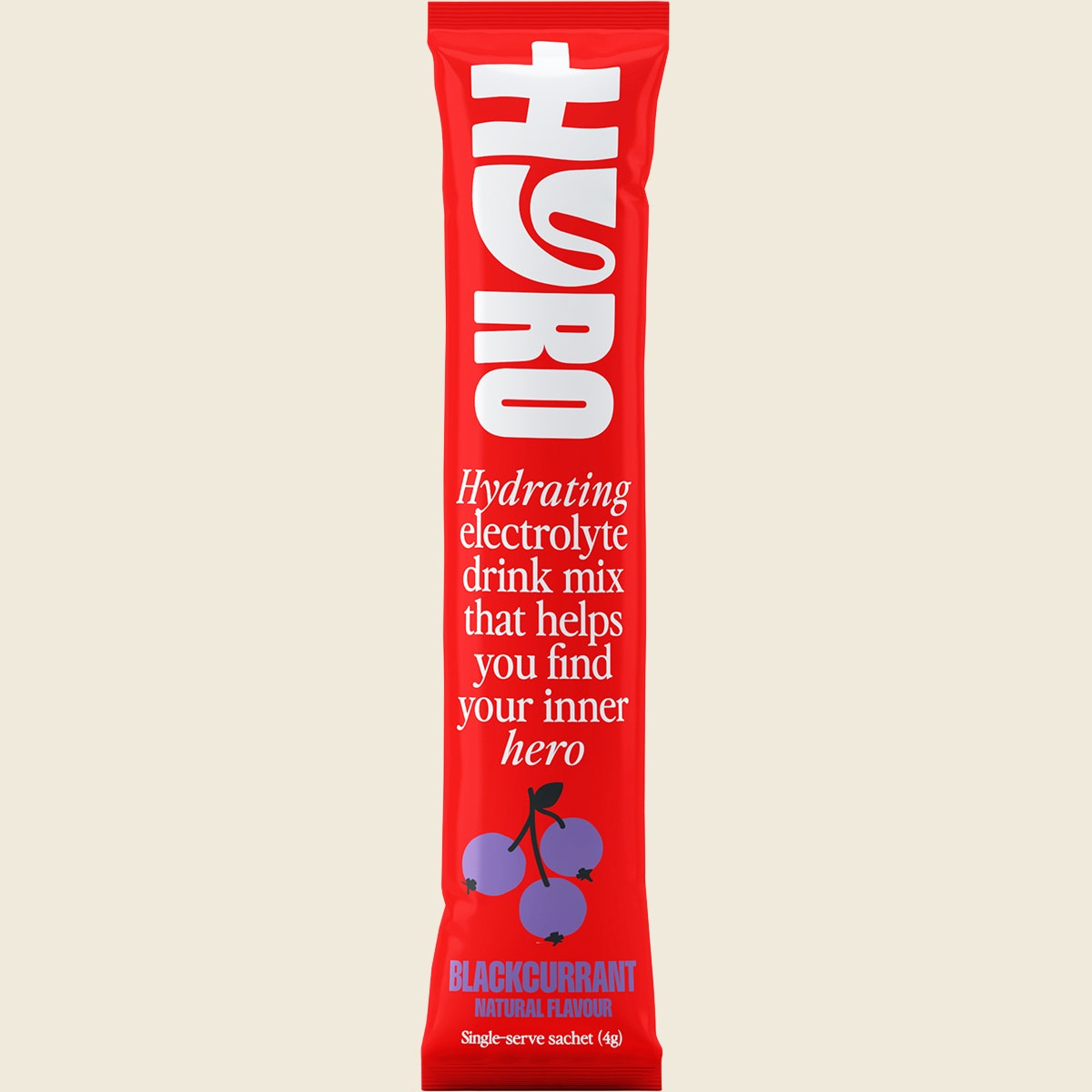 Hyro Electrolyte Sachets Blackcurrant Crush Hasta 15x4g