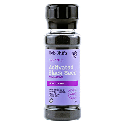 Hab Shifa Organic Activated Black Seed Grinder 110g - Cutprice Online