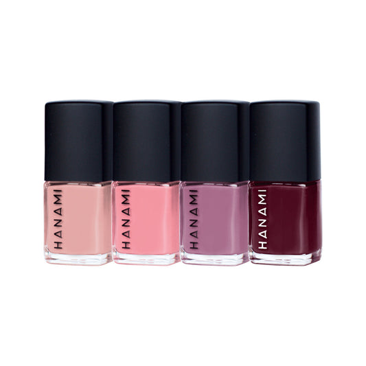 Hanami Nail Polish Collection Tootsie 9ml x 4 Pack - Cutprice Online