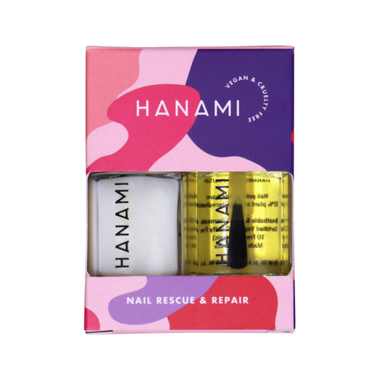 Hanami Nail Polish Collection Treatment Rescue & Repair 9ml x 2 Pack - Cutprice Online