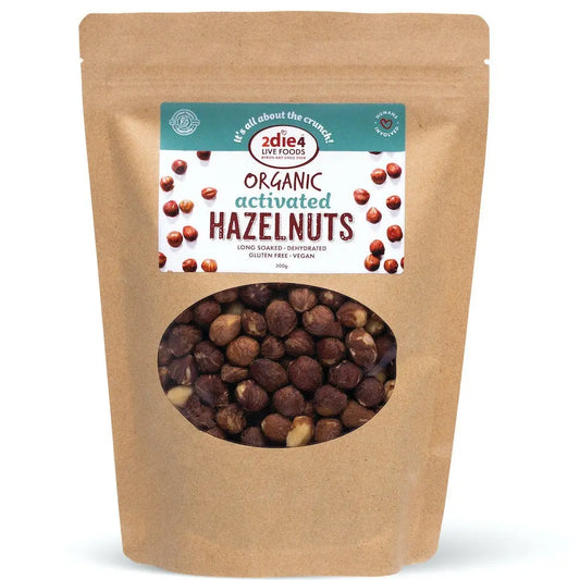 2die4 Live Foods Organic Activated Hazelnuts 120g 2DIE4 LIVE FOODS