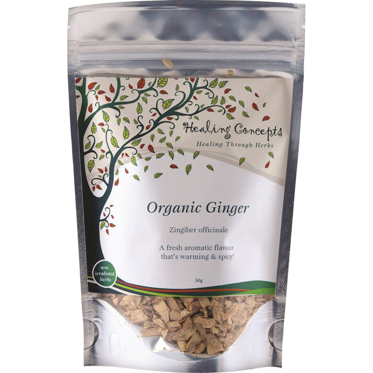 Healing Concepts Organic Ginger 50g - Cutprice Online
