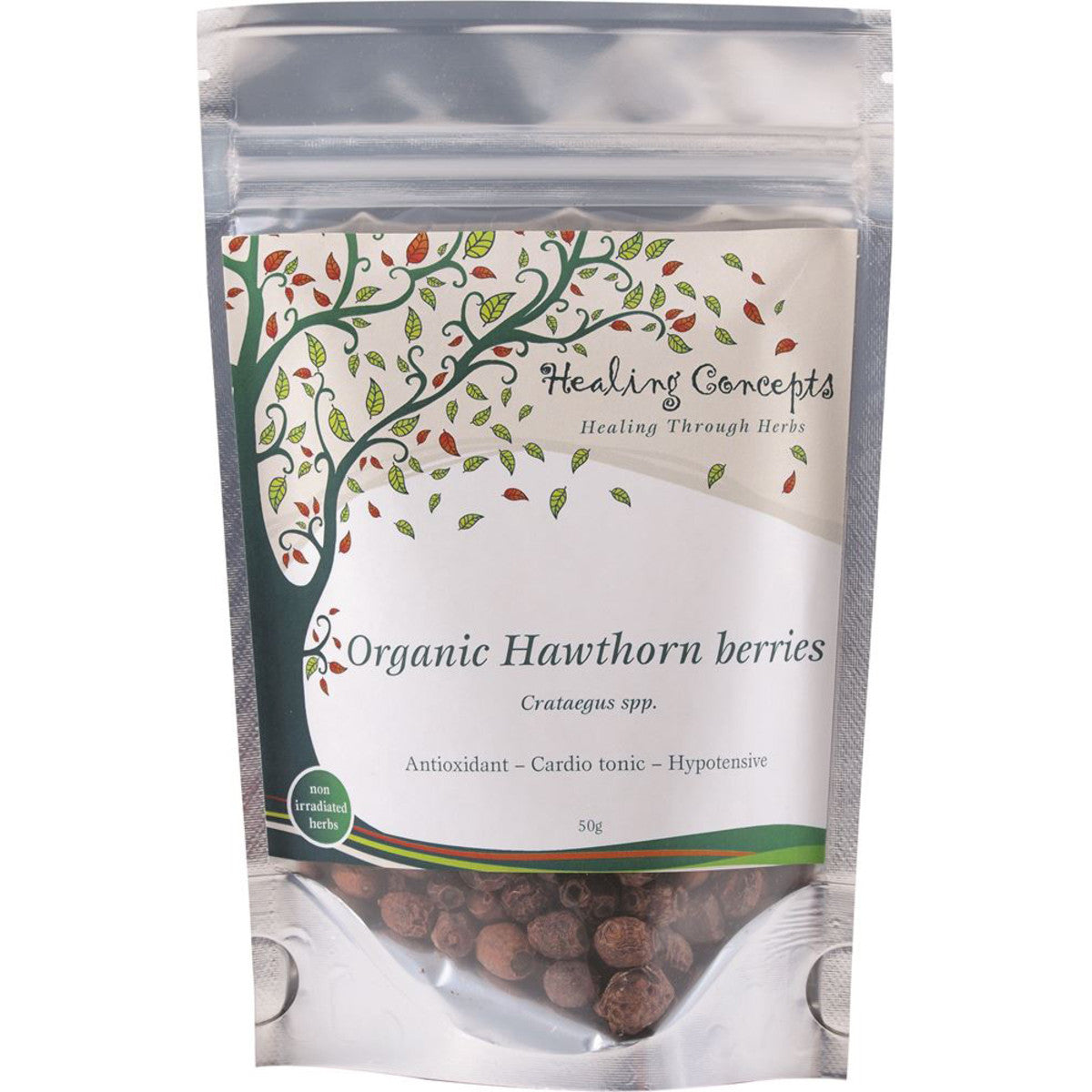 Healing Concepts Organic Hawthorn Berries 50g - Cutprice Online