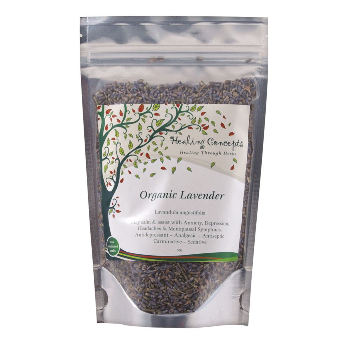 Healing Concepts Organic Lavender 50g - Cutprice Online