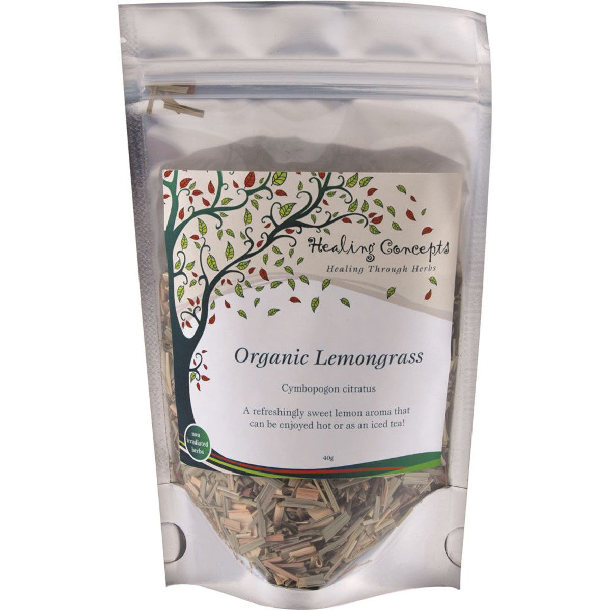 Healing Concepts Organic Lemongrass 40g - Cutprice Online