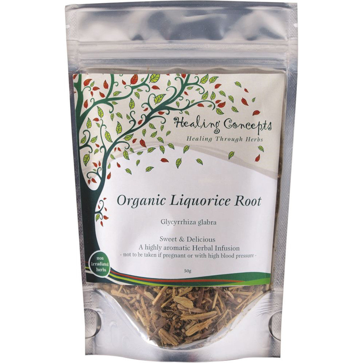 Healing Concepts Organic Liquorice Root 50g - Cutprice Online