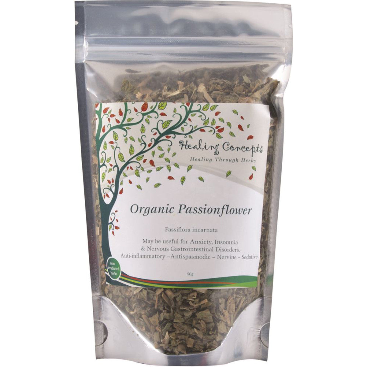 Healing Concepts Organic Passionflower 40g - Cutprice Online