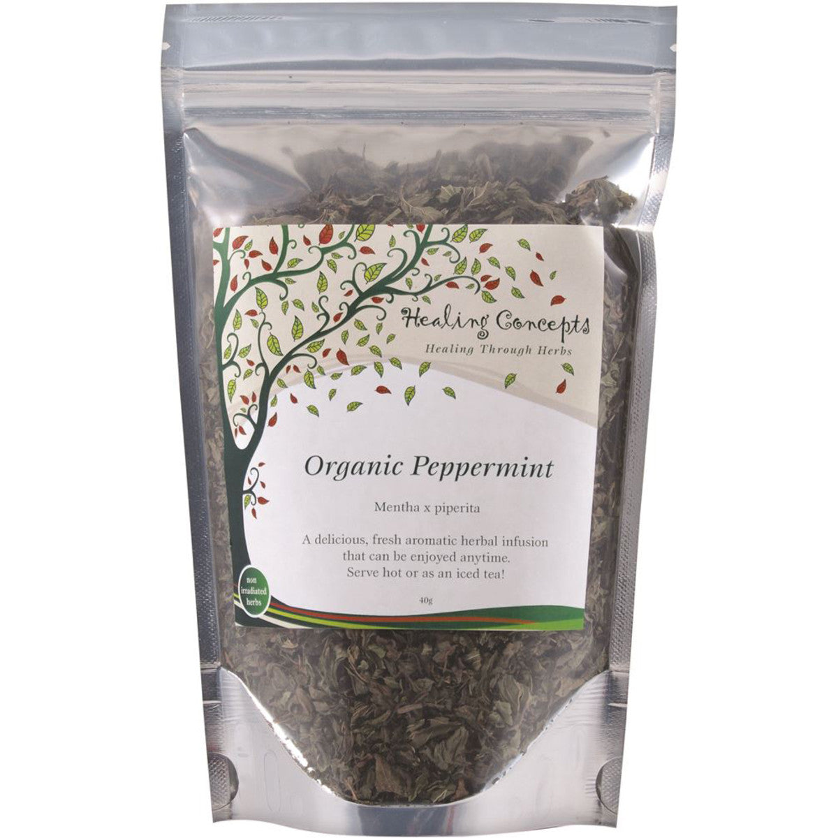 Healing Concepts Organic Peppermint 30g - Cutprice Online