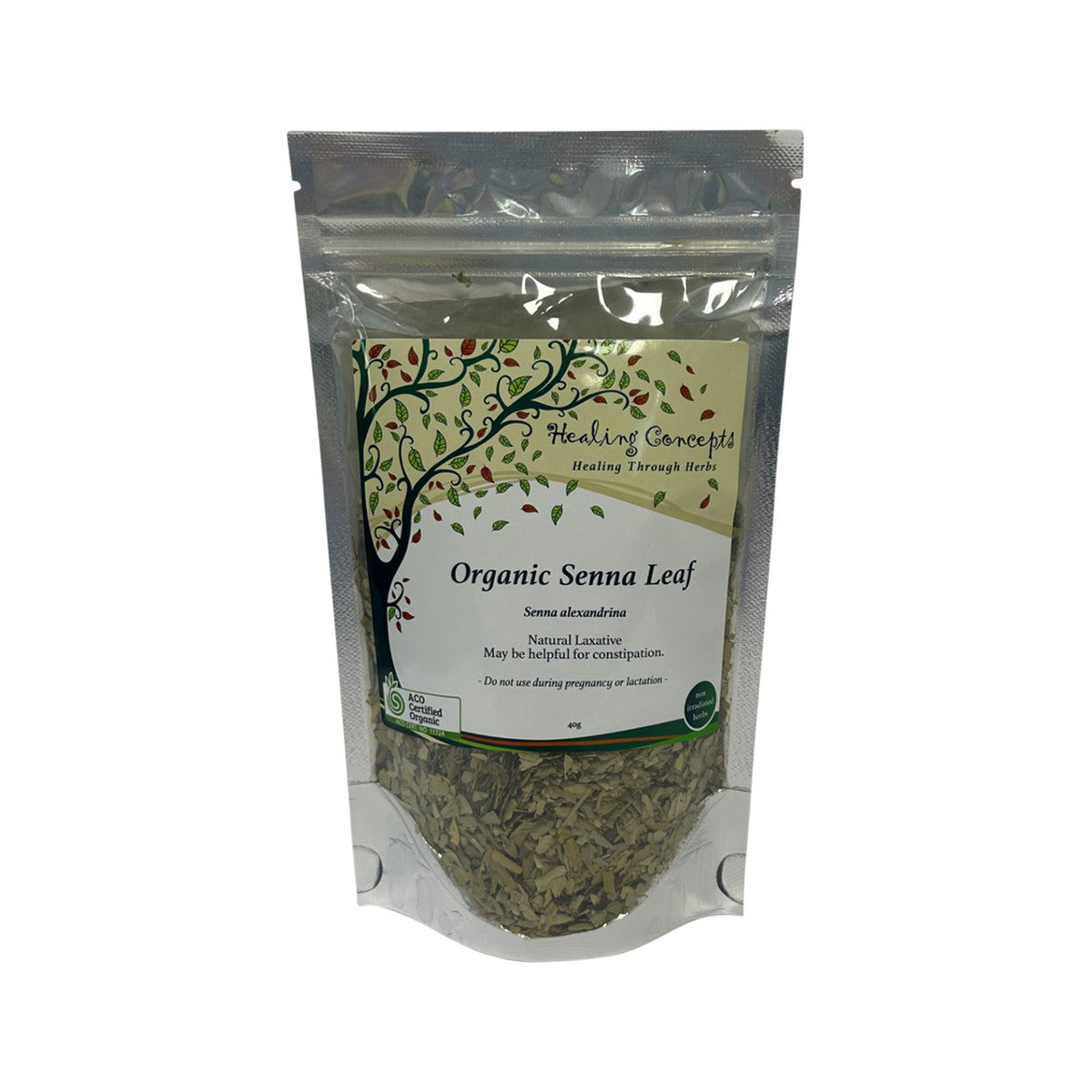Healing Concepts Organic Senna Leaf 40g - Cutprice Online