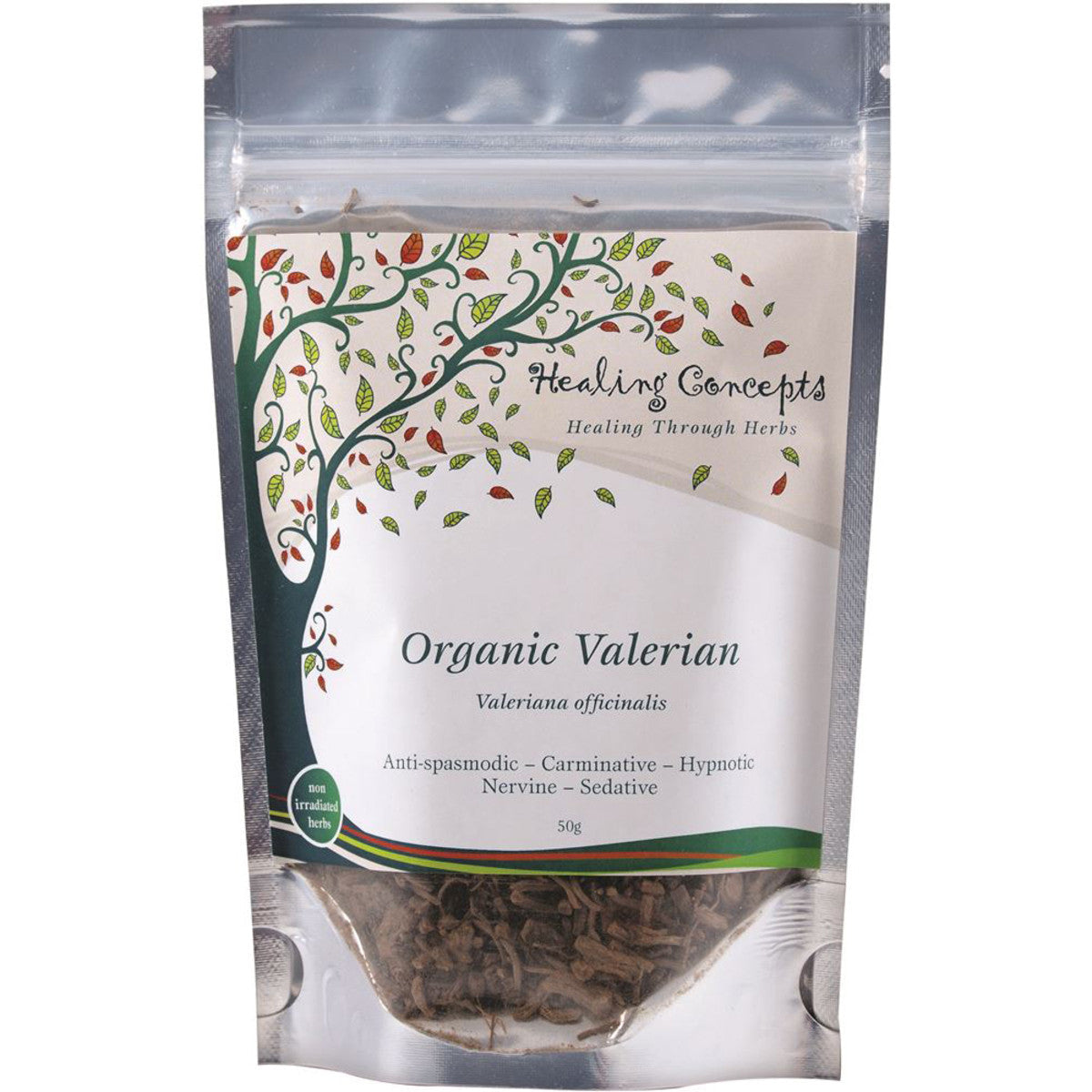 Healing Concepts Organic Valerian 50g - Cutprice Online