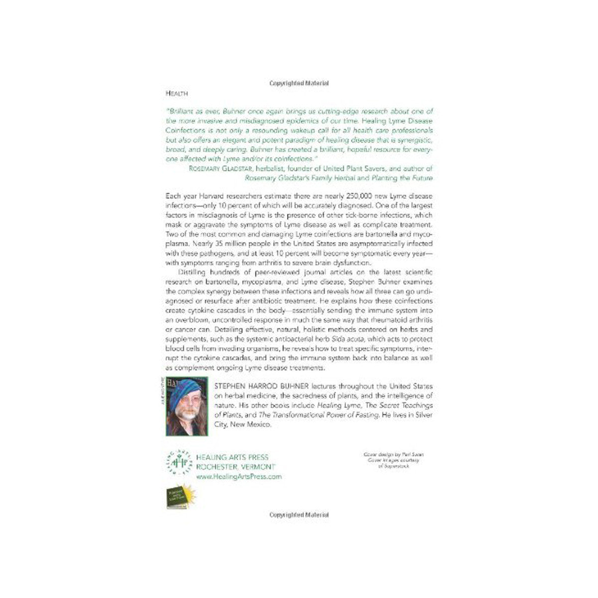 Healing Lyme Disease Coinfections by Stephen Harrod Buhner - Cutprice Online