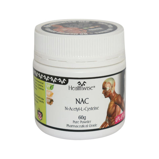 Healthwise NAC (N-Acetyl-L-Cysteine) 60g - Cutprice Online