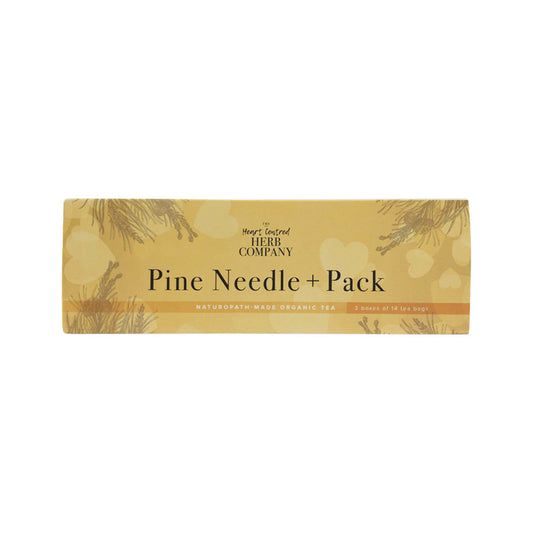 The Heart Centred Herb Company Pine Needle + Pack (contains: 14 Tea Bag x 3 Pack) - Cutprice Online