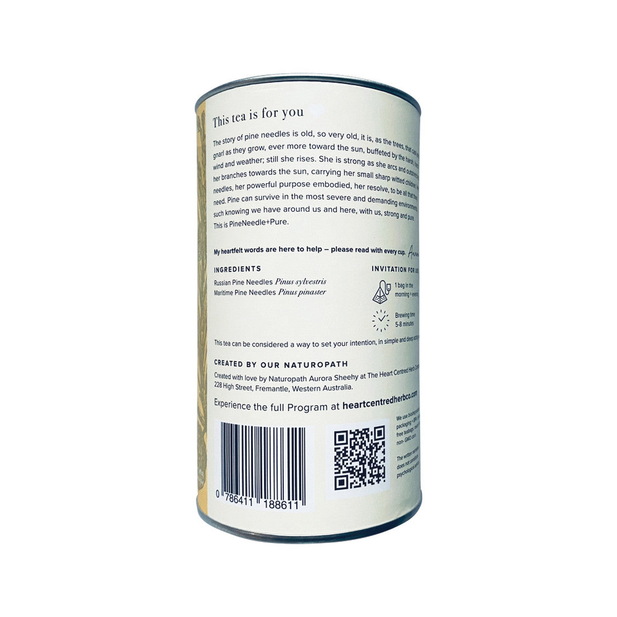 The Heart Centred Herb Company Pine Needle + Pure x 14 Tea Bags - Cutprice Online