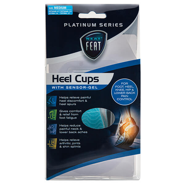 Neat Feat Gel Heel Cups Large - Cutprice Online