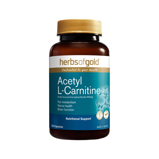 Herbs of Gold Acetyl L-Carnitine 120 C