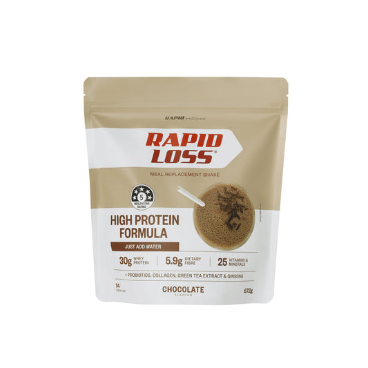 Rapid Loss Meal Replacement High Protein Chocolate 672g - Cutprice Online