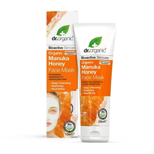 DR ORGANIC Face Mask Organic Manuka Honey 125ml DR ORGANIC