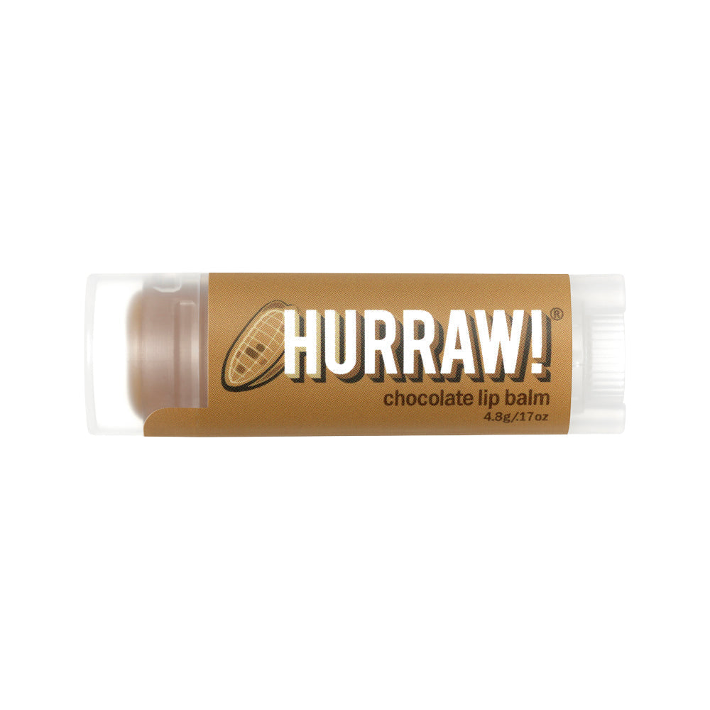 Hurraw! Organic Lip Balm Chocolate 4.8GM
