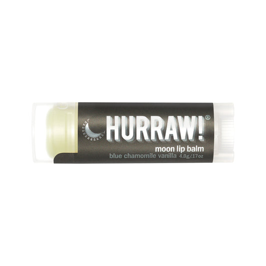Hurraw! Organic Lip Balm Moon (Blue Chamomile vanilla) 4.8GM