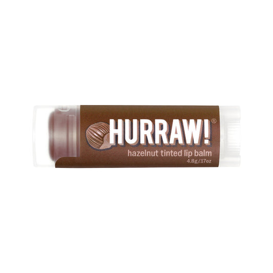 Hurraw! Organic Lip Balm Tinted Hazelnut 4.8G