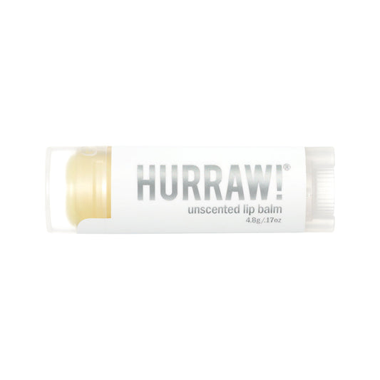Hurraw! Organic Lip Balm Unscented 4.8GM