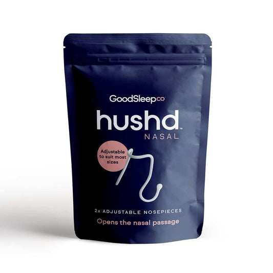 HUSHD NASAL SNORE-RELIEF NOSEPIECES x2